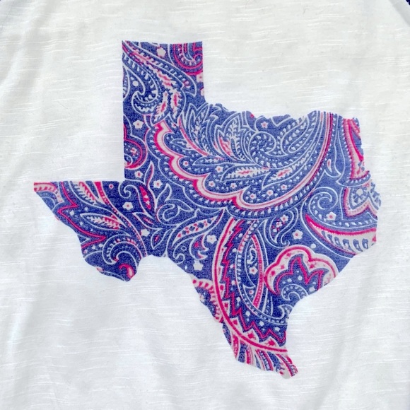 ⚡️Texas 3/4 Lace Sleeve Baseball Tee - Picture 2 of 3